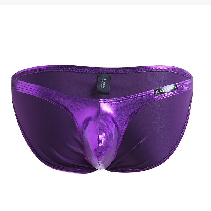 Muške trokutaste kožne gaćice iz prekograničnog izvora, seksi niski struk, U konveksna torba, muške gaćice za Europu i Sjedinjene Države
