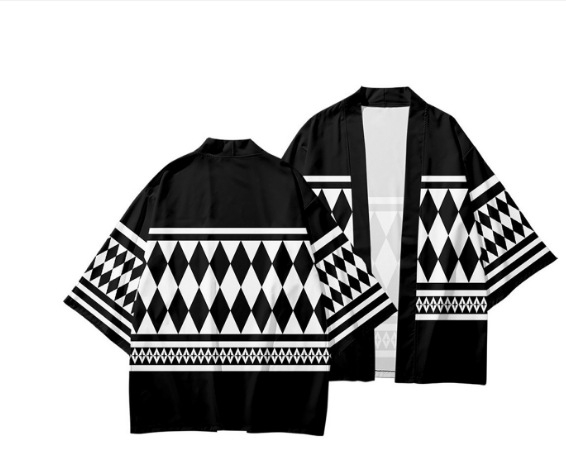 3D Anime Cos Δημοφιλές Tokyo Avengers Anime Peripheral 3D Εκτυπωμένο Κιμονό Μανδύα με Φτερά Υφαντό Φούτερ