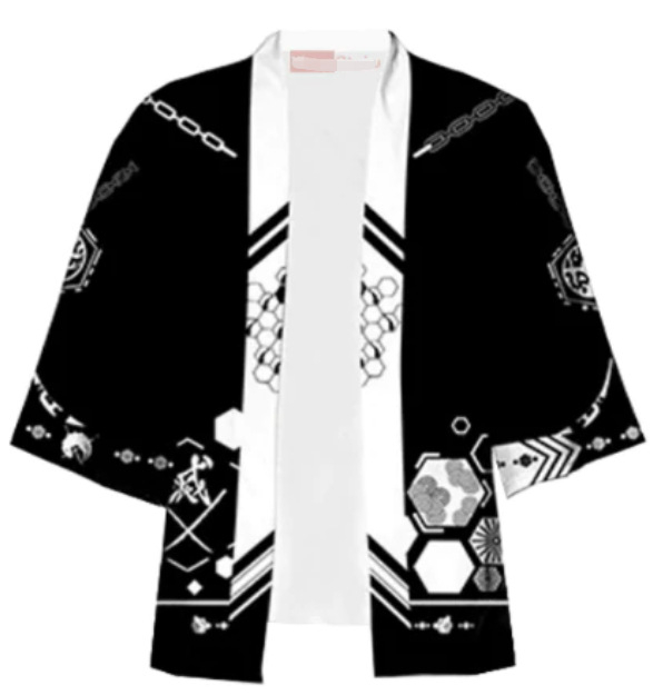 3D Anime Cos Δημοφιλές Tokyo Avengers Anime Peripheral 3D Εκτυπωμένο Κιμονό Μανδύα με Φτερά Υφαντό Φούτερ