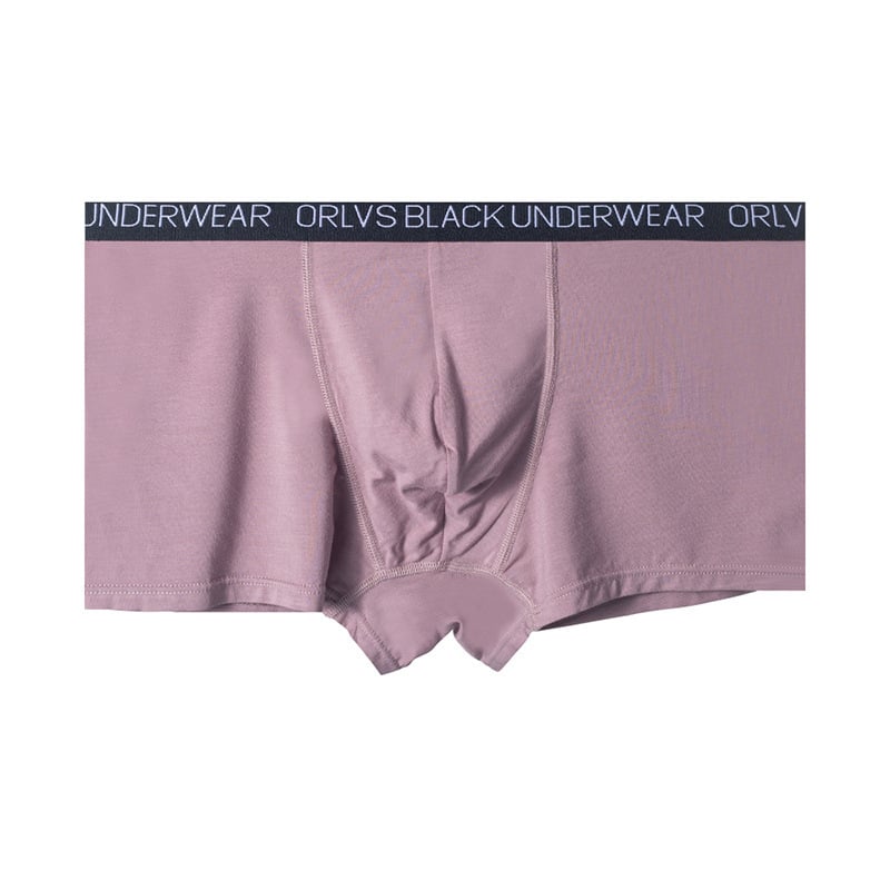 Boxeri sport ORLVS modal pentru bărbați, culoare uni, elastici, cu uscare rapidă, cu model U convex, OR6115