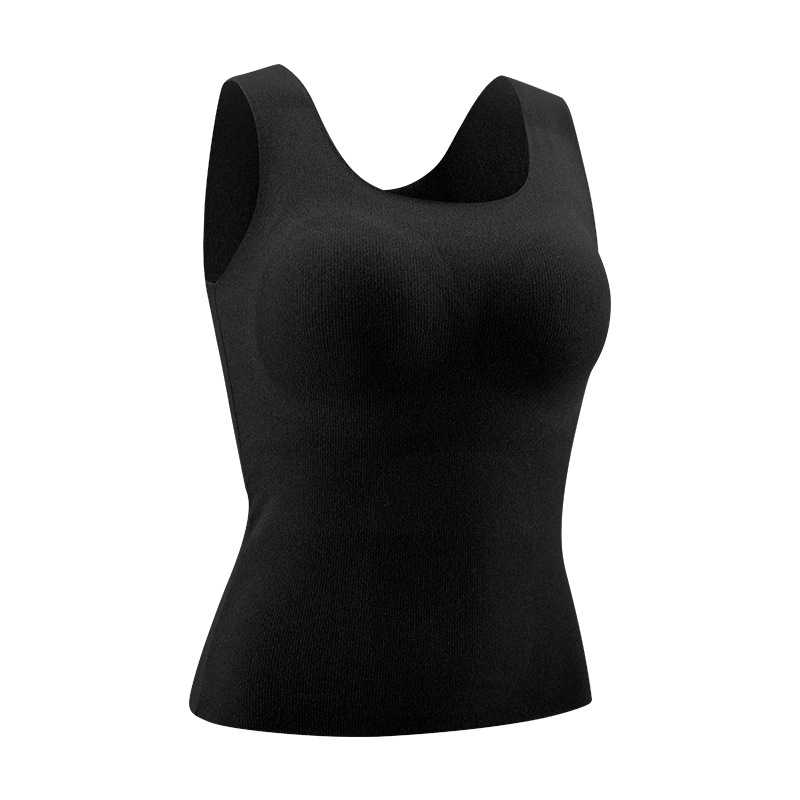 A58 sügis-talvine uus naiste jälgi mittejättev termovest rinnapadjaga, kulumiskindel rinnahoidja, ühes tükis aluspesu, sise- ja välisriietus, top