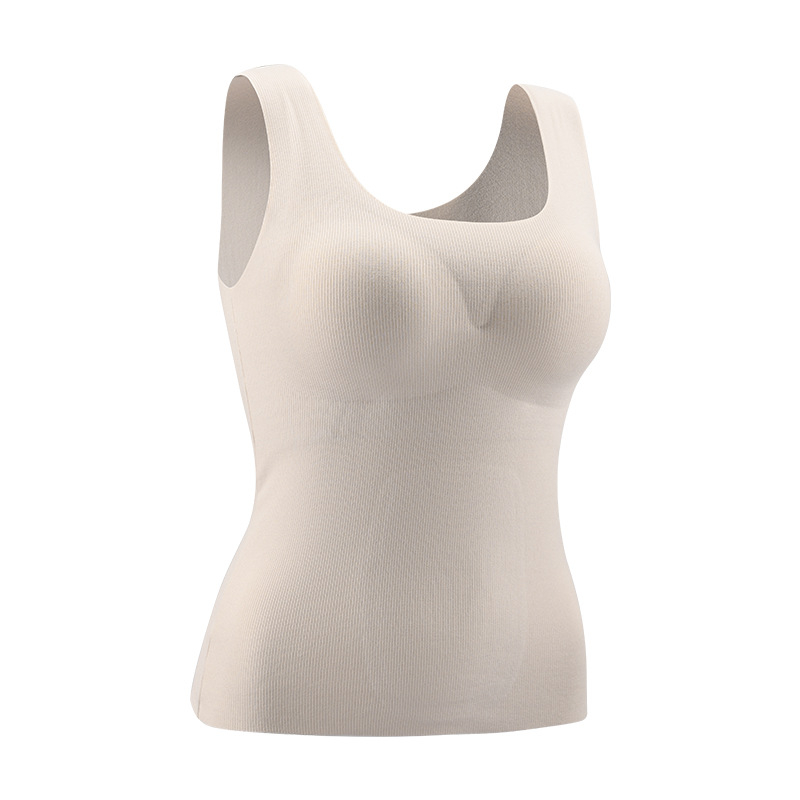 A58 sügis-talvine uus naiste jälgi mittejättev termovest rinnapadjaga, kulumiskindel rinnahoidja, ühes tükis aluspesu, sise- ja välisriietus, top