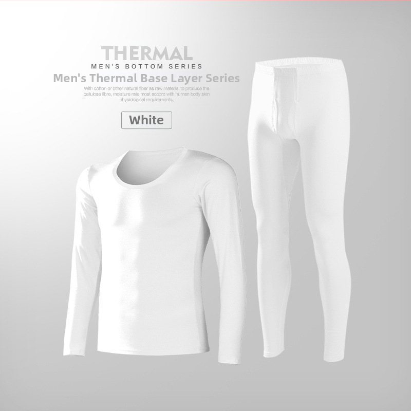 Vyriški modaliniai termo apatiniai komplektas, ploni rudens drabužiai ir kelnės, vyriški, prigludę, jaunimo, vientisos spalvos, itin ploni.