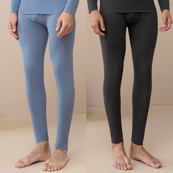 Sügispüksid Meeste soojad püksid Sügis- ja talvefliisvoodriga villast siidist kahepoolsed fliisist paksendatud alusega soojad püksid