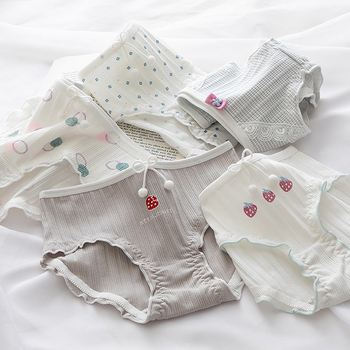 Μια γενιά από γυναικεία εσώρουχα με βαμβακερό καβάλο, μοντάλ εσώρουχα, γυναικεία σορτς με δαντέλα, παντελόνια για κορίτσια, χαριτωμένα αντιανεμικά παντελόνια