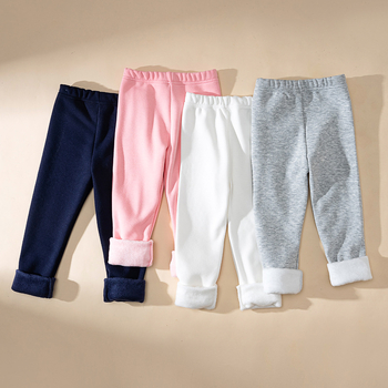 Tüdrukute allosas fliisvoodriga paksendatud lastepüksid, laste vabaajapüksid, talvised naiste beebipüksid õueriiete tootjad hulgimüügist