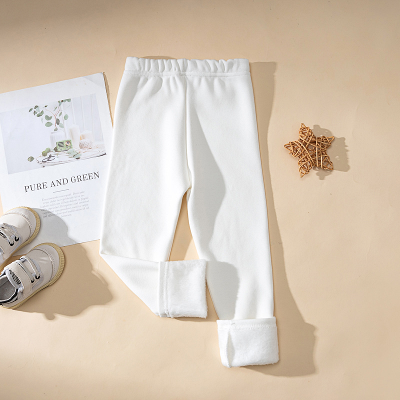 Tüdrukute allosas fliisvoodriga paksendatud lastepüksid, laste vabaajapüksid, talvised naiste beebipüksid õueriiete tootjad hulgimüügist