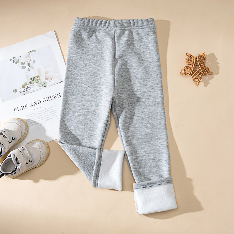 Tüdrukute allosas fliisvoodriga paksendatud lastepüksid, laste vabaajapüksid, talvised naiste beebipüksid õueriiete tootjad hulgimüügist