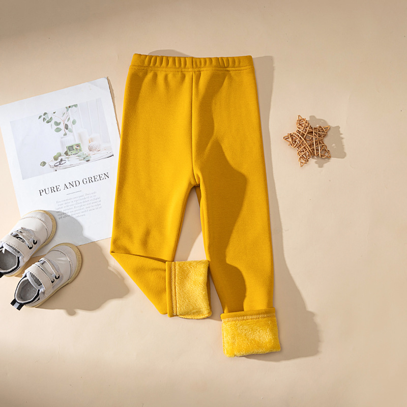 Tüdrukute allosas fliisvoodriga paksendatud lastepüksid, laste vabaajapüksid, talvised naiste beebipüksid õueriiete tootjad hulgimüügist