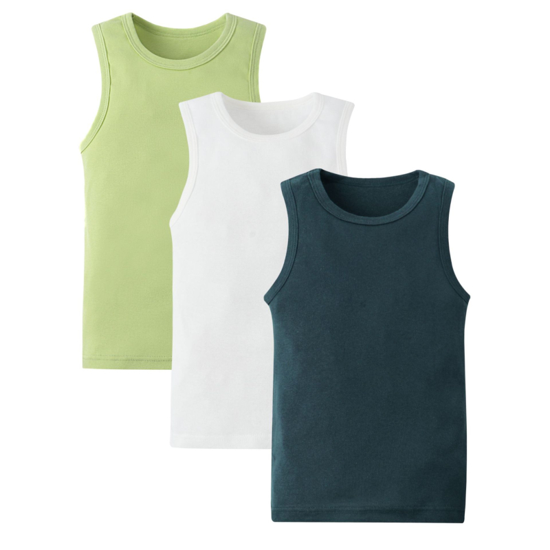 Dječji prsluk od pamuka za žene, donji dio za bebe, odvođenje vlage, proizvođači prsluka u obliku slova I za malu i srednju djecu, veleprodaja