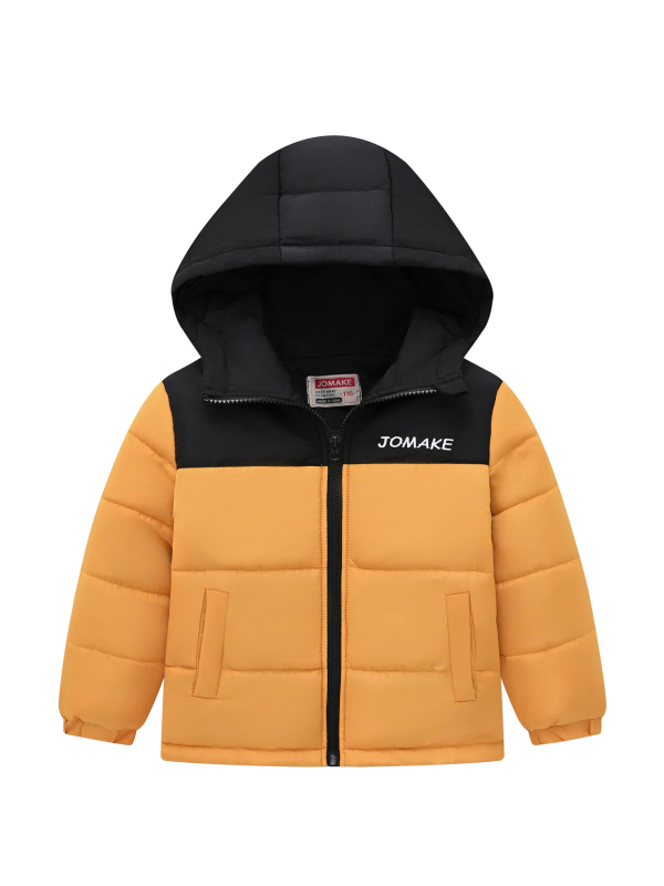 Jesenska i zimska nova odjeća za dječake i djevojčice za veliku djecu u boji, ležerna odjeća s vezom i pamučnom podstavom, modna debela jakna s kapuljačom, vjetrootporna i džepna, s pamučnom podstavom