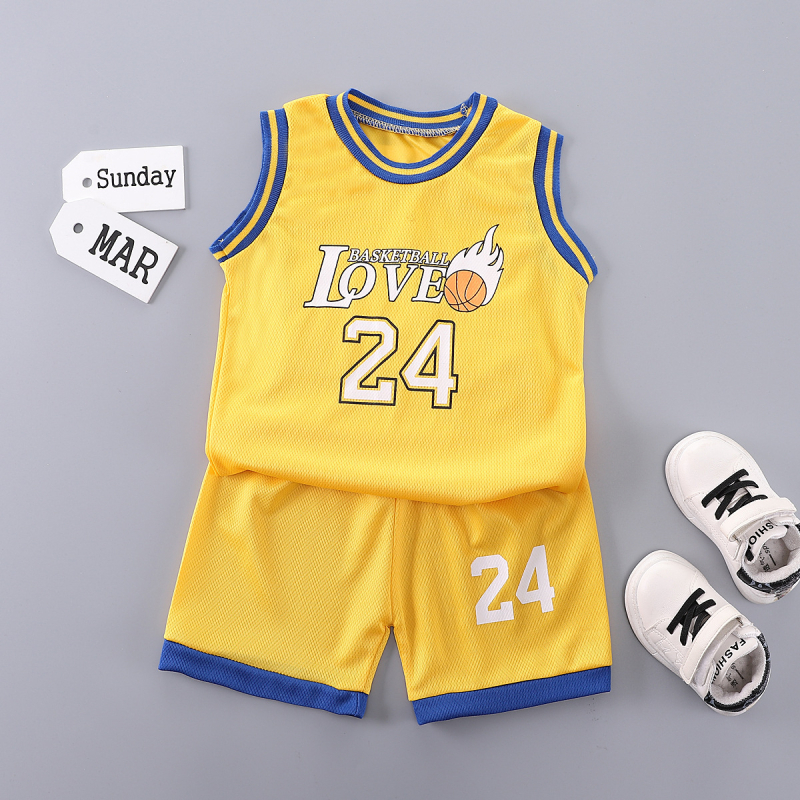 Piiriülesed poiste suvised spordiriided, beebivestid, lühikesed püksid, kaheosaline kiiresti kuivav džerseeria laste korvpallivorm