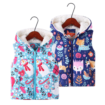 2025. aasta uus sügis-talve laste kapuutsiga puuvillane vest, piiriülene poiste ja tüdrukute täisprindiga graffiti, fliisvoodriga vest, lukuga särk