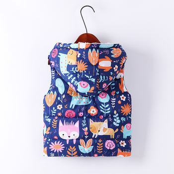 2025. aasta uus sügis-talve laste kapuutsiga puuvillane vest, piiriülene poiste ja tüdrukute täisprindiga graffiti, fliisvoodriga vest, lukuga särk