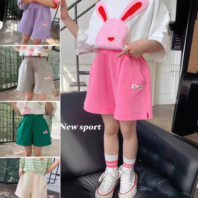 Pantaloni scurți pentru fete, vara 2025, stil nou, pantaloni pentru copii, la modă, pantaloni casual pentru copii, cel mai ușor pentru pantaloni de meci, pantaloni sport