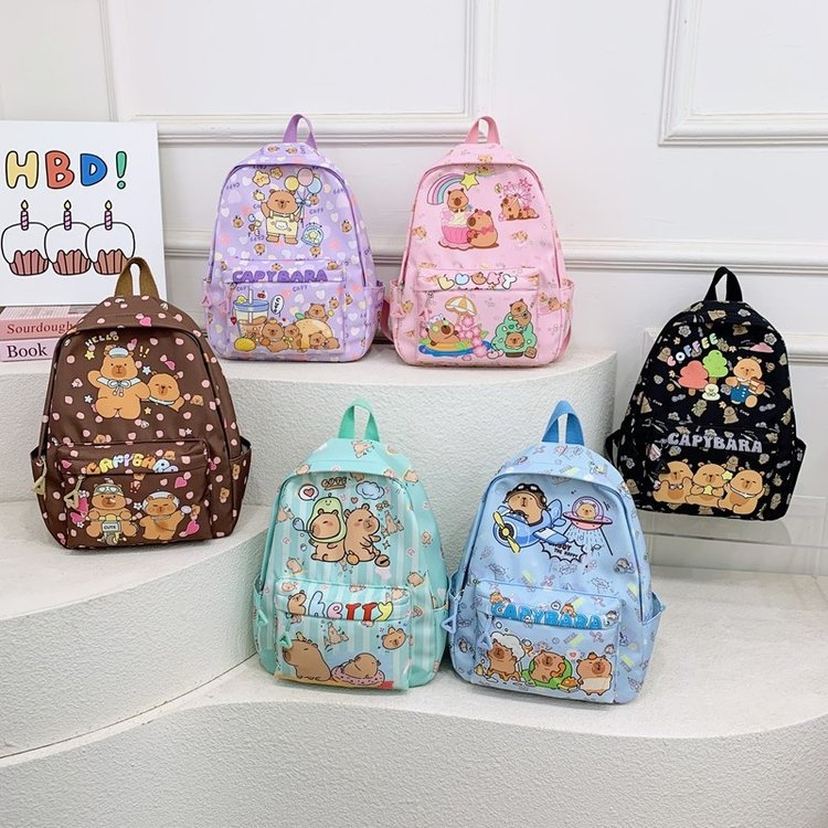 Laste koolikott armas koomiksiprindiga väikese ja keskmise klassi beebiseljakott lasteaia poistele ja tüdrukutele kerge seljakott