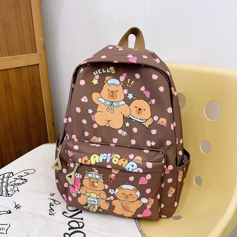 Gyermek iskolatáska aranyos rajzfilmnyomat kis és közepes osztályú baba hátizsák óvodai fiúknak és lányoknak könnyű hátizsák