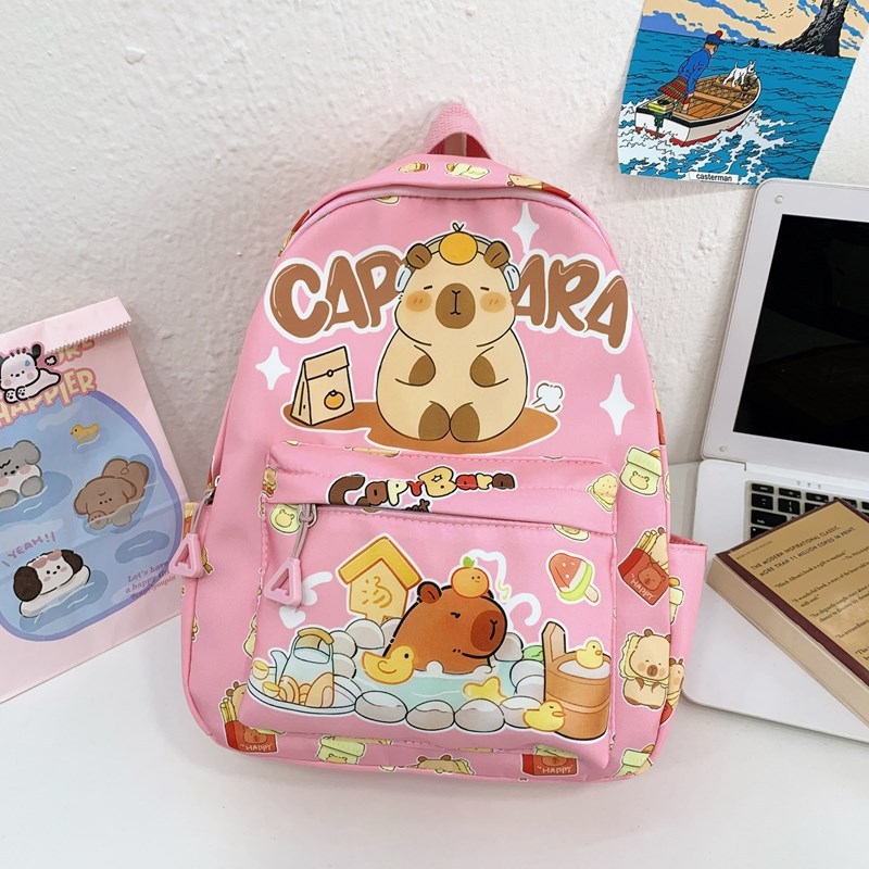 Gyermek iskolatáska aranyos rajzfilmnyomat kis és közepes osztályú baba hátizsák óvodai fiúknak és lányoknak könnyű hátizsák