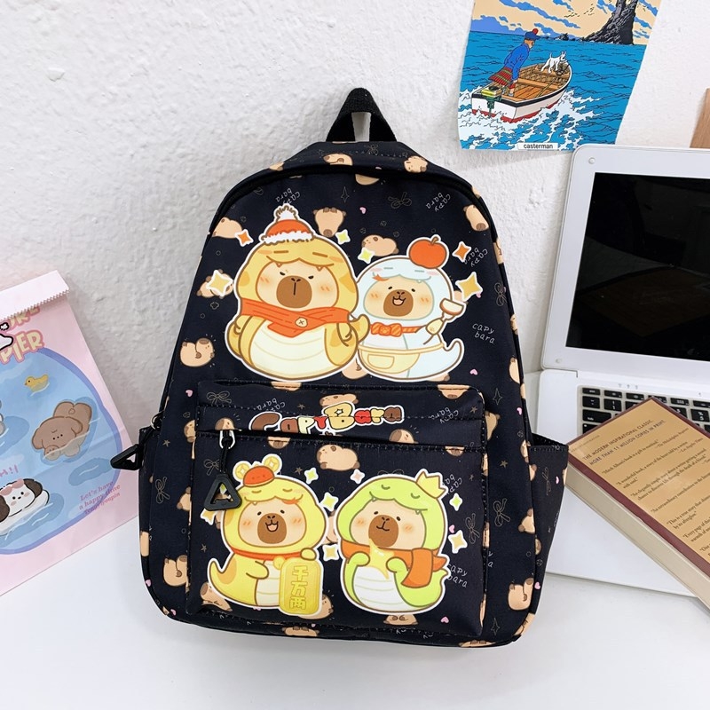 Gyermek iskolatáska aranyos rajzfilmnyomat kis és közepes osztályú baba hátizsák óvodai fiúknak és lányoknak könnyű hátizsák