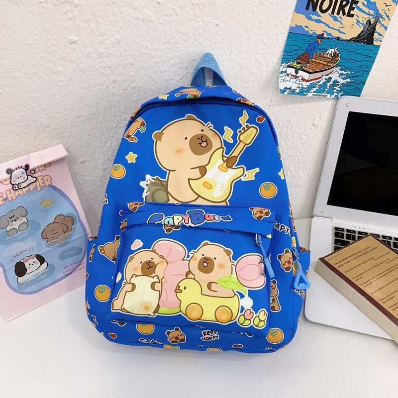 Gyermek iskolatáska aranyos rajzfilmnyomat kis és közepes osztályú baba hátizsák óvodai fiúknak és lányoknak könnyű hátizsák