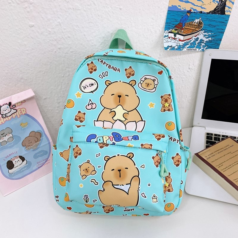 Gyermek iskolatáska aranyos rajzfilmnyomat kis és közepes osztályú baba hátizsák óvodai fiúknak és lányoknak könnyű hátizsák