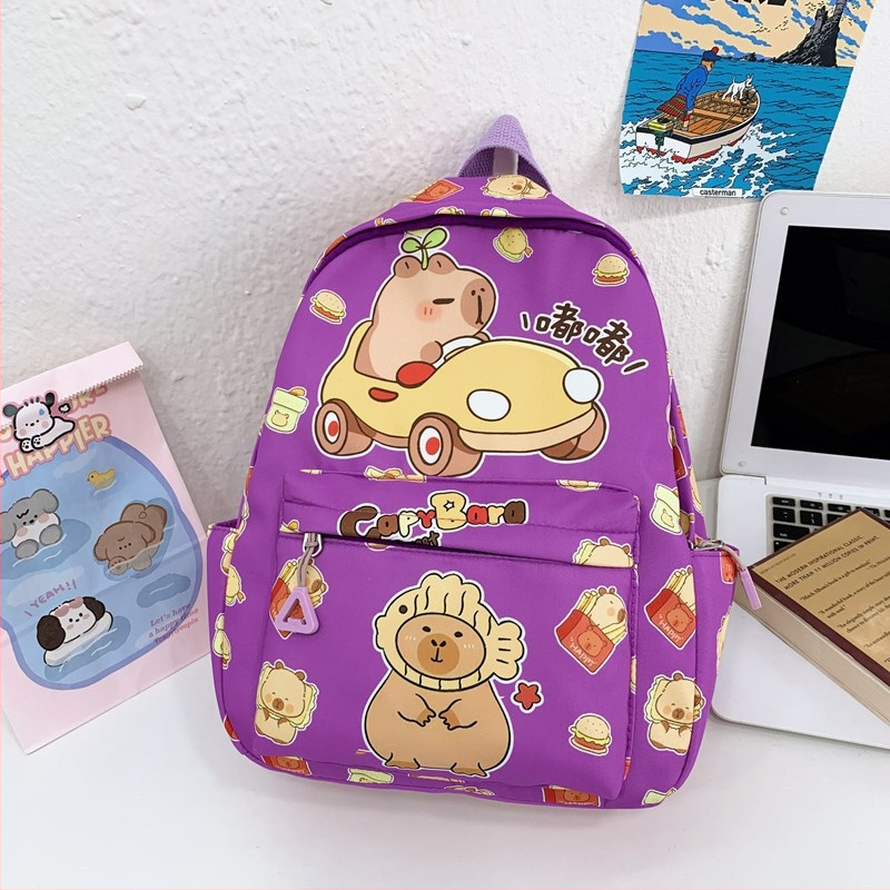 Gyermek iskolatáska aranyos rajzfilmnyomat kis és közepes osztályú baba hátizsák óvodai fiúknak és lányoknak könnyű hátizsák