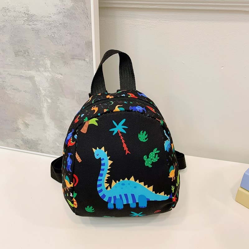 Jauna bērnu mugursoma bērnudārzam, viegla, maza skolas soma zēniem un meitenēm, multfilmu stila dinozauru ikdienas mugursoma, moderna