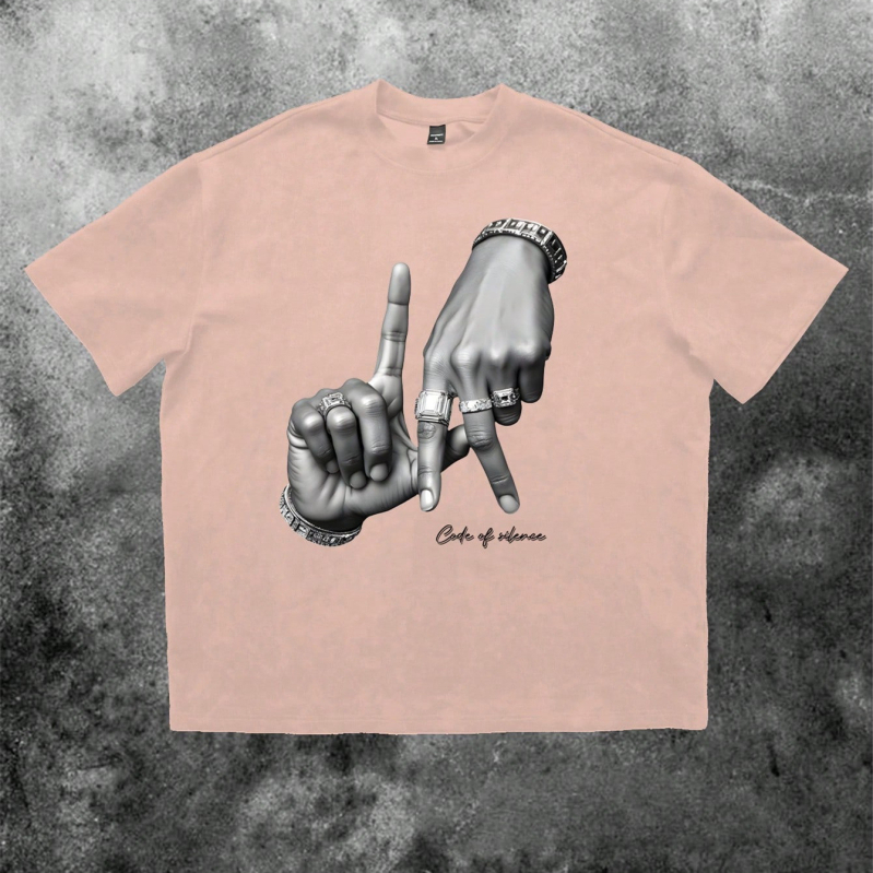 Διασυνοριακό εμπόριο eBay Λος Άντζελες Χαλαρό casual μπλουζάκι με στρογγυλή λαιμόκοψη και κοντό μανίκι, εκτύπωση λογότυπου Los Angeles