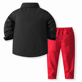 Παιδικό κοστούμι πανεπιστημιούπολης για το φθινόπωρο, νέο στυλ κολεγίου, μακρυμάνικο παντελόνι για αγόρια, σχολική στολή για παιδιά