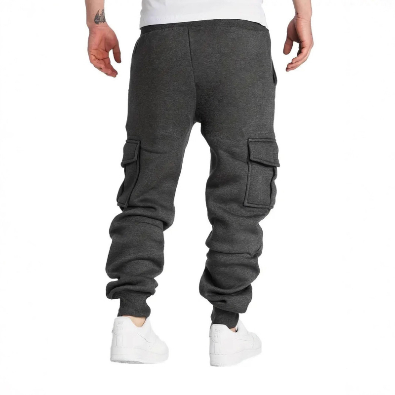 Pracovné nohavice pre mužov, ležérne slim-fit, outdoorové fitness, módne zúžené nohavice, dodávka z továrne