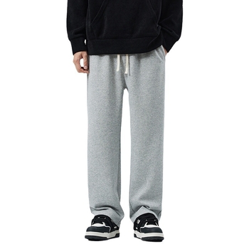 Mingge | Jesenske i zimske modne marke, jednostavne ležerne muške japanske labave drapirane široke ravne hlače