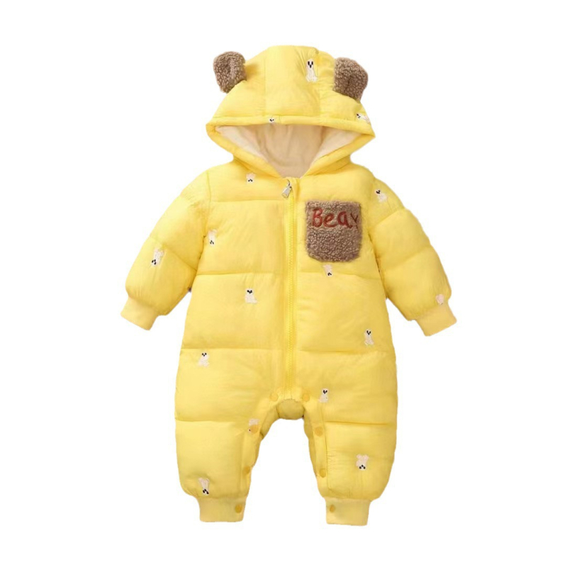 Nova dječja pamučna odjeća za penjanje za dječake i djevojčice, dječji flis podstavljeni, zadebljani topli bodi za zagrijavanje tijela, prekogranična vanjska trgovina