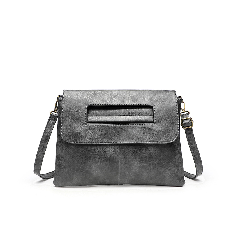 Uus kvaliteetne õlakott-portfell suure mahutavusega lihtne õlakott-portfell sidurikotiga ümbrikukott