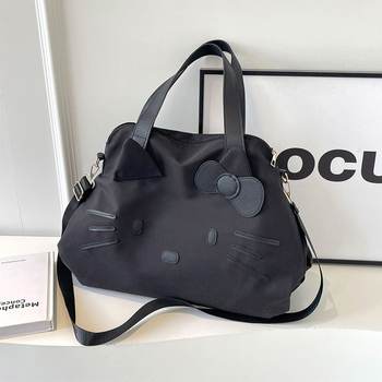 Lielas ietilpības īso distanču ceļojumu soma KT ceļojumu bagāža ikdienas iepirkumu soma plecu soma piedurkņu ratiņu rokassoma