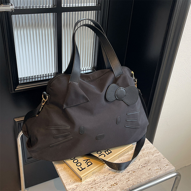 Lielas ietilpības īso distanču ceļojumu soma KT ceļojumu bagāža ikdienas iepirkumu soma plecu soma piedurkņu ratiņu rokassoma