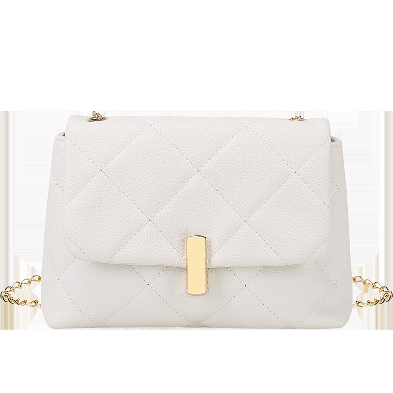 Korėjietiško stiliaus maža kvadratinė rankinė 2024 moteriškos rankinės Pietryčių Azijos moterų rankinė, didmeninė prekyba grandininiu krepšiu, universalus pečių krepšys