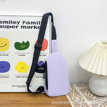 Muška torba za prsa iz 2024., prekogranična nova muška torba preko tijela u hongkonškom stilu, moderna torba za vanjsku trgovinu, veleprodaja torbi za prsa