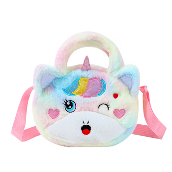 Τσάντα χιαστί Spot Plush Unicorn, χαριτωμένη γυναικεία τσάντα ώμου, τσάντα αποθήκευσης κινητού τηλεφώνου, πορτοφόλι κερμάτων