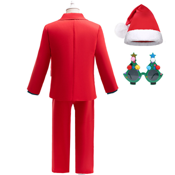 Vanjska trgovina nova dječja odjeća božićna gospoda dječak cosplay dječja haljina dječji scenski kostim