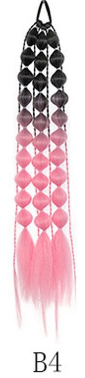 laos interneti kuulsuste artefakti laterna mull-keerdunud palmik moodne naiste tänavapildistamisstiil pikk käsitsi palmikuga hobusesaba parukas