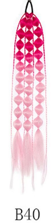 laos interneti kuulsuste artefakti laterna mull-keerdunud palmik moodne naiste tänavapildistamisstiil pikk käsitsi palmikuga hobusesaba parukas