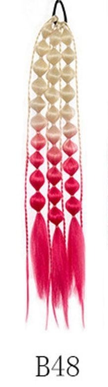 laos interneti kuulsuste artefakti laterna mull-keerdunud palmik moodne naiste tänavapildistamisstiil pikk käsitsi palmikuga hobusesaba parukas