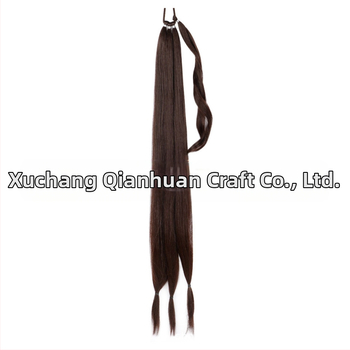 Väliskaubanduse piiriülene hobusesaba punutis punutis Amazoni enimmüüdud kolmeharuline punutis punutud ponyta