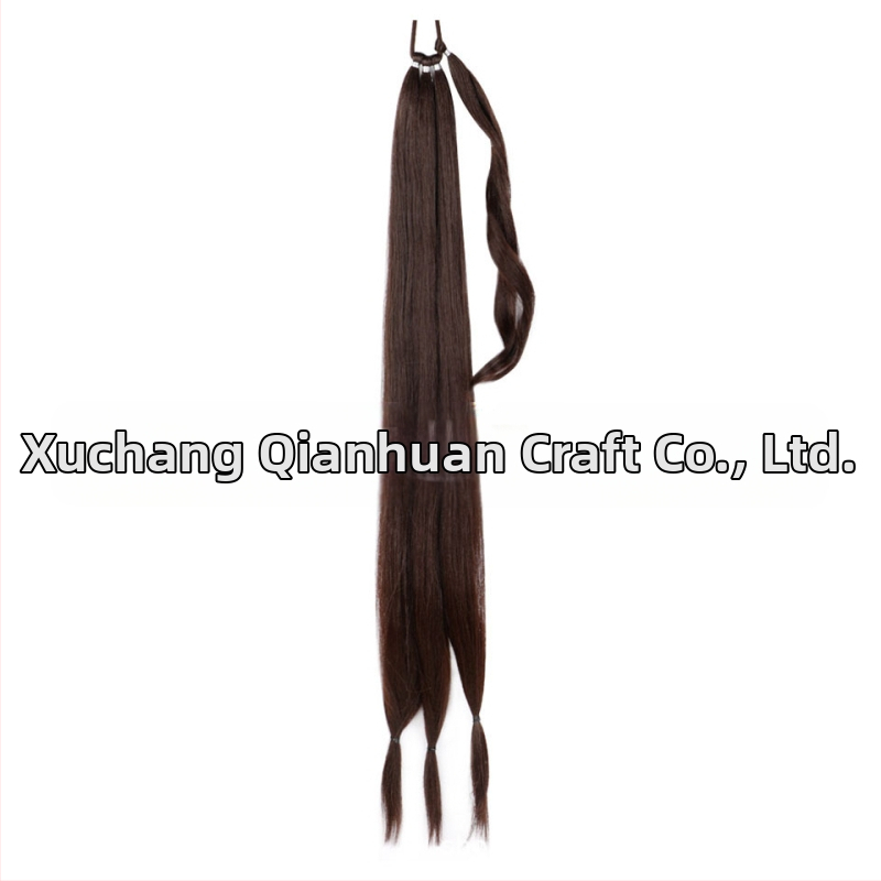 Външна търговия трансгранична плитка опашка плитка плитка Amazon най-продаваната тринишкова плитка Плетена Ponyta