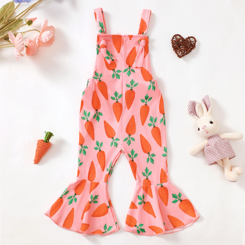 Kombinezon s rogovima i djetelinom s četiri lista i mrkvom, otvorenog leđa, za novorođenčad u Europi i Sjedinjenim Američkim Državama