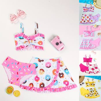 Ευρωπαϊκά και Αμερικανικά μαγιό νέου στυλ για κορίτσια, χαριτωμένα μαγιό σε στυλ φούστας για κορίτσια, σκουφάκια κολύμβησης, μοντέρνα χονδρική πώληση για παιδιά σε κορεατικό στιλ