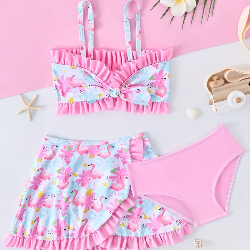 Ευρωπαϊκά και Αμερικανικά μαγιό νέου στυλ για κορίτσια, χαριτωμένα μαγιό σε στυλ φούστας για κορίτσια, σκουφάκια κολύμβησης, μοντέρνα χονδρική πώληση για παιδιά σε κορεατικό στιλ