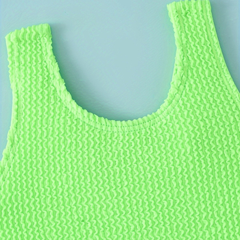 Amazon Νέα Παιδικά Μαγιό για Κορίτσια Fresh Sleeveless Swimwear Παραλίας Hot Spring Swimwear