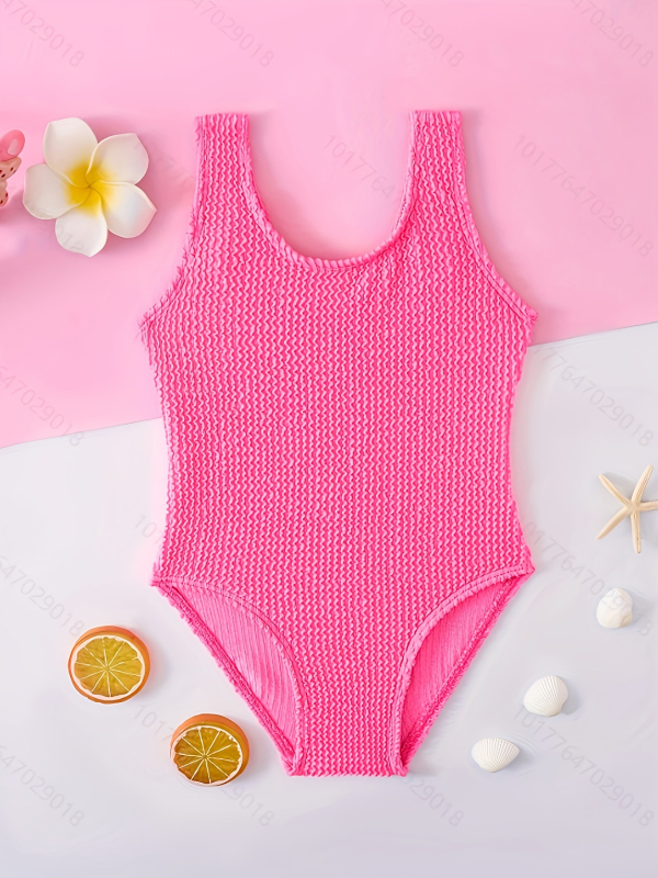 Costume de baie Amazon pentru bebeluși și fetițe, costume de baie fără mâneci, cu imprimeu de izvoare termale pentru plajă