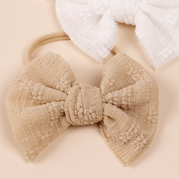 Nauja tarpvalstybinė vaikiška plaukų juosta, europietiška ir amerikietiška kūdikių marlės kaspino plaukų juosta, siaura nailono galvos juosta, plaukų aksesuarai